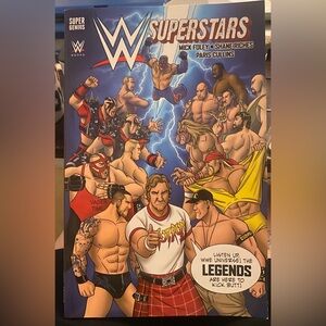 2015 WWE graphic novel comic.